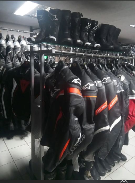 kombinezon Motocyklowy IXS RAY roz 50 z garbem 2 czesciowy