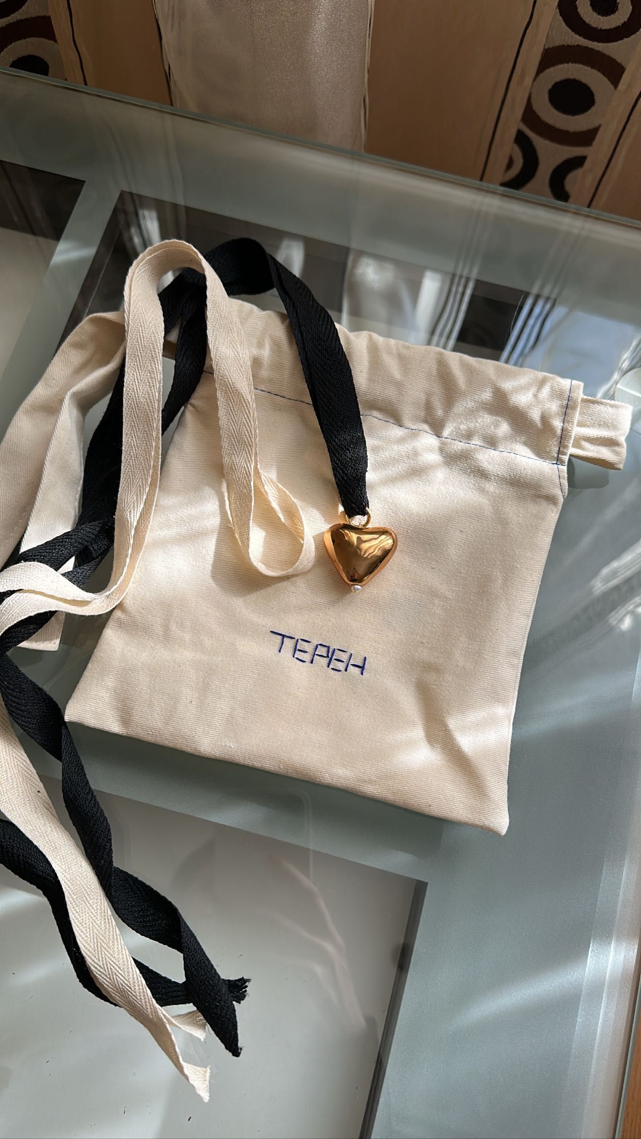 Підвіс Цвіте Терен, золоте серце