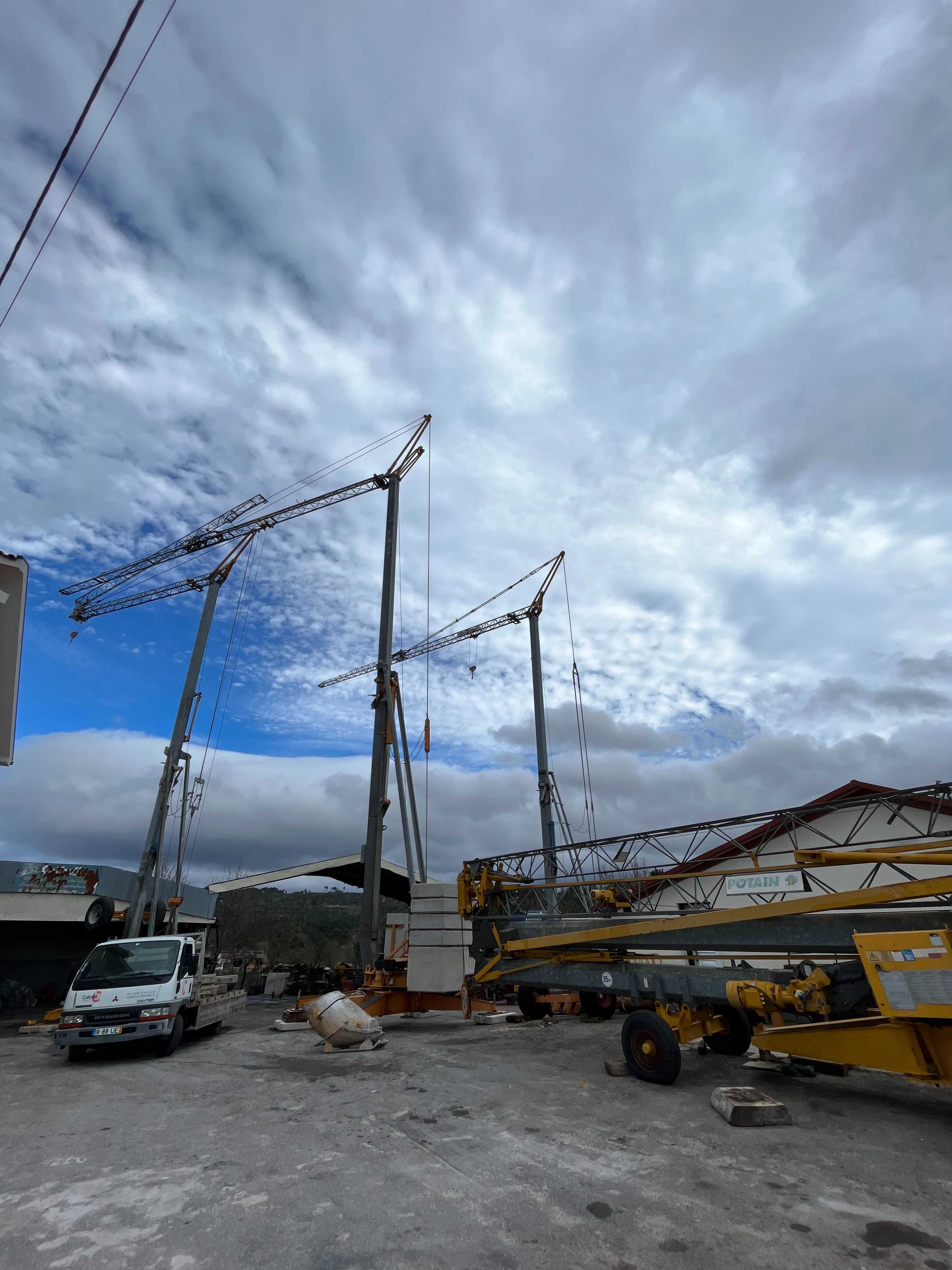 Aluguer de gruas automontantes construção