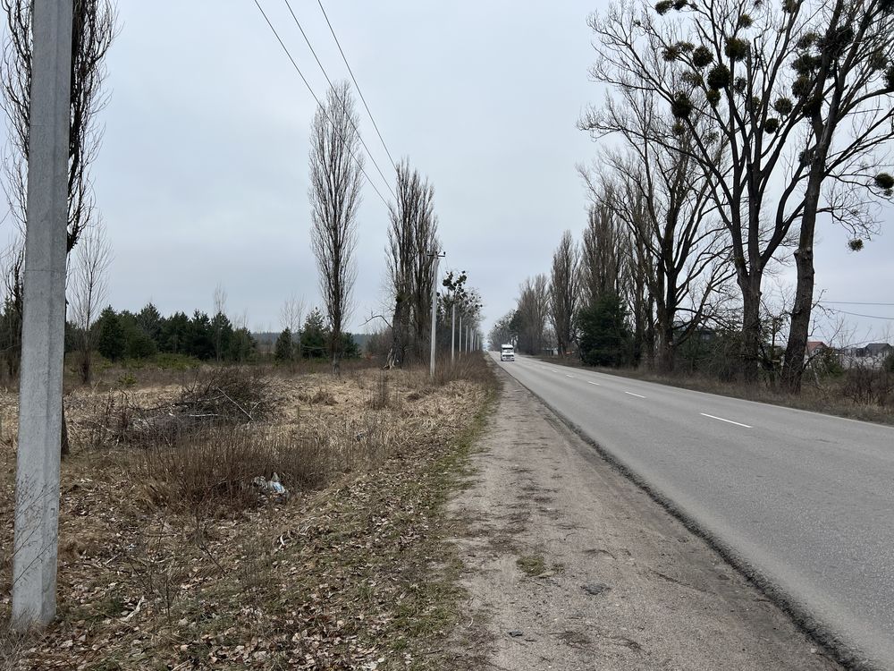 Продам фасад 140 соток за 33000у.е трасса Боярка-Белогородка
