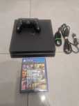 Playstation 4 Slim 500gb + Pad + Gta V ps4 Okablowanie