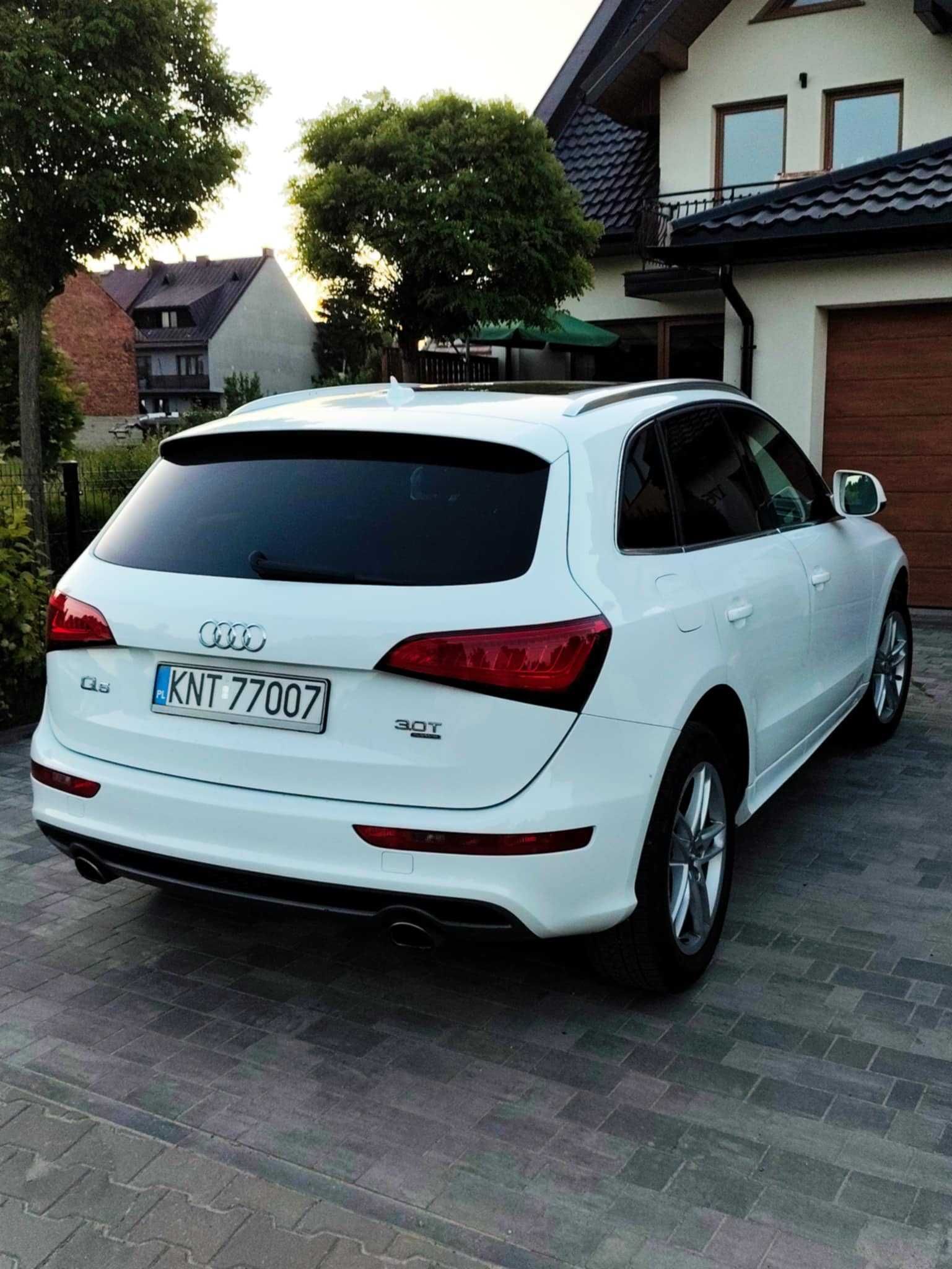 Audi Q5 3.0 TFSI quattro V6 272 KM Skóra Automat Biały