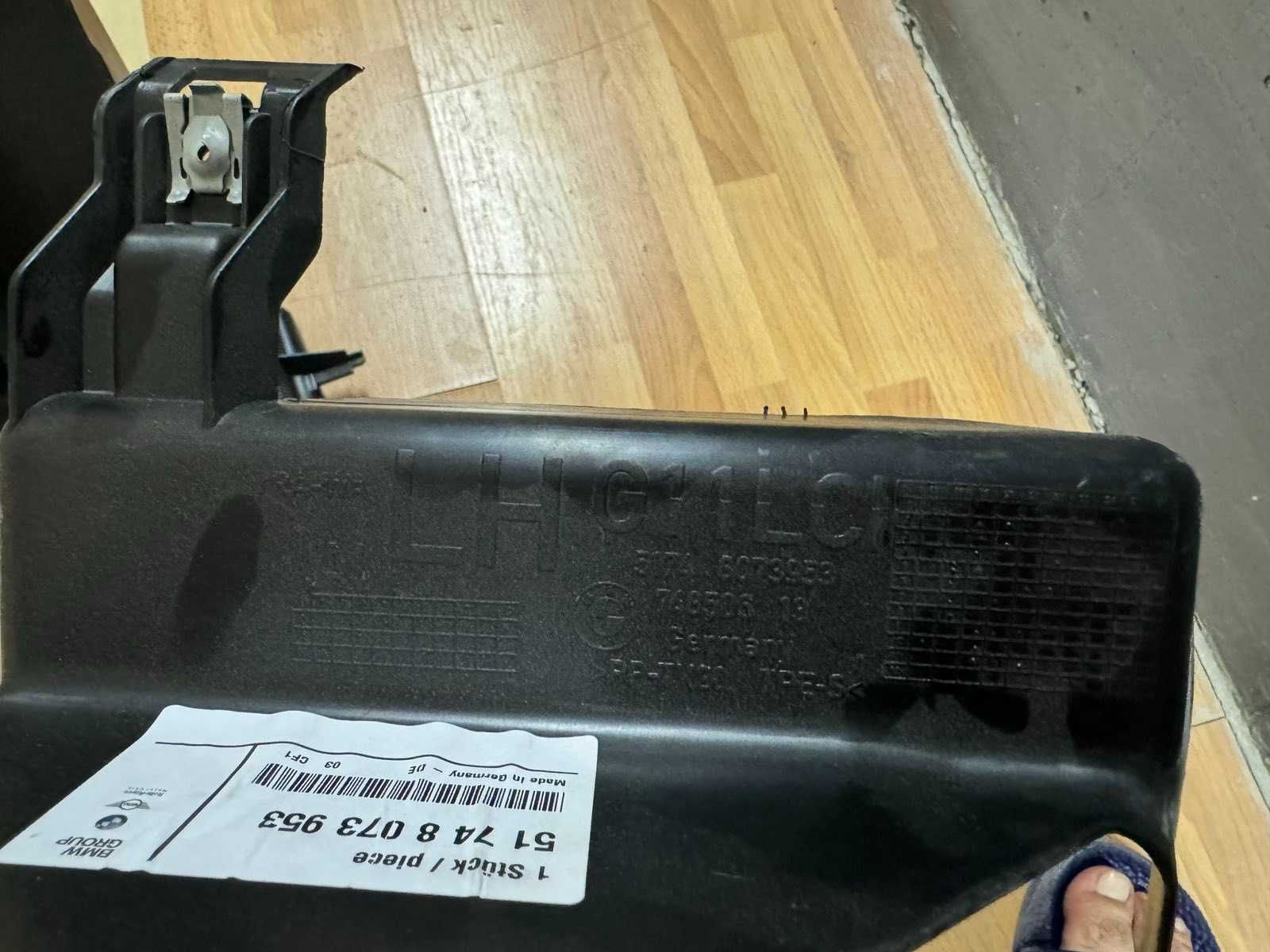Воздуховод правый bmw обдув 7 g11 g12 BMW lci новый 51748073954 бмв 7
