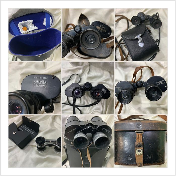 Carl Zeiss Hanter БПВ1 БПЦ4 БПЦЗ 12х40 Tento 7х50 Harwix Wehrmacht