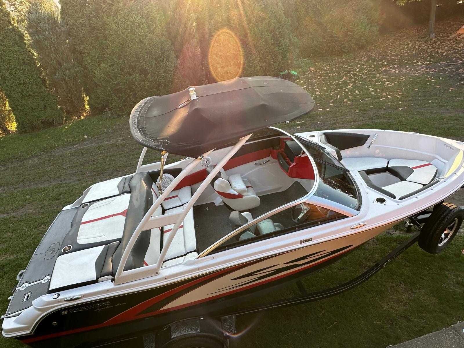 Łódz motorowa motorówka Four Winns 5.0 MPI V8 250 hp 2013 rok