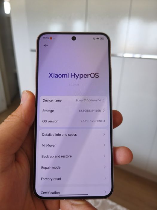 Xiaomi 14 no sistema chinês