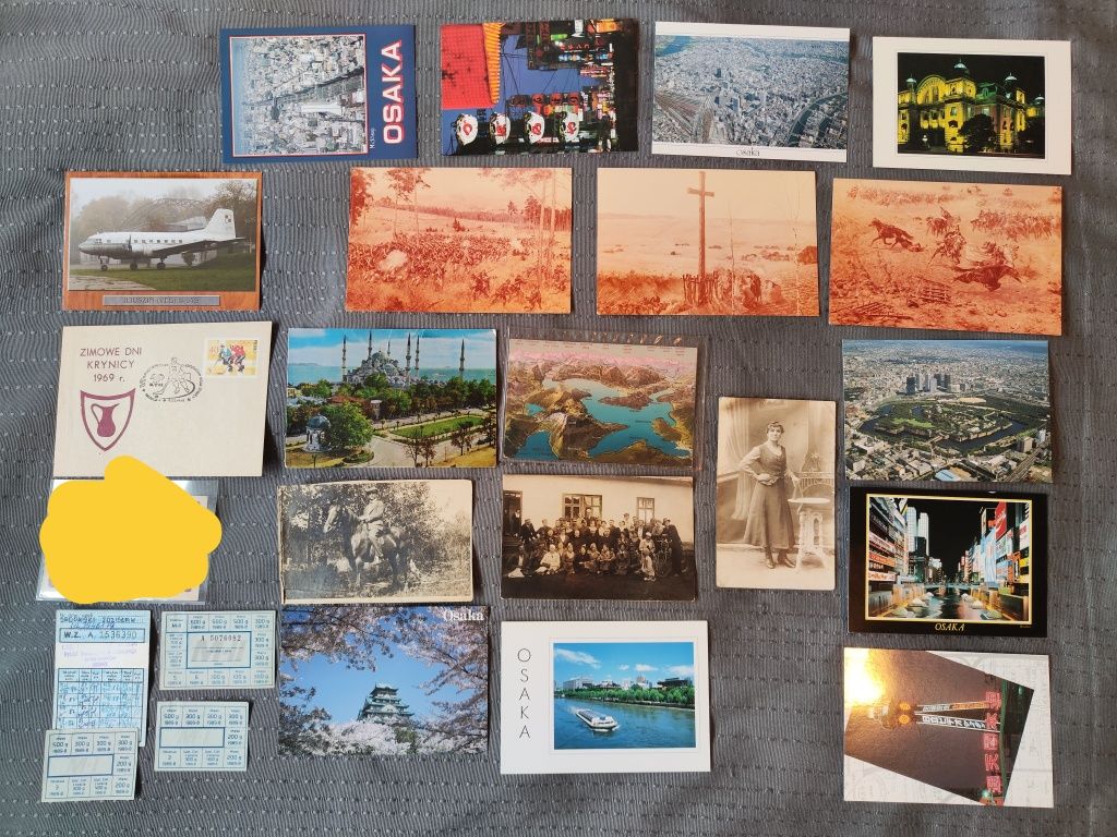 Kartki pocztowe, pocztówki, prl, vintage, retro, stare, zabytek,antyki