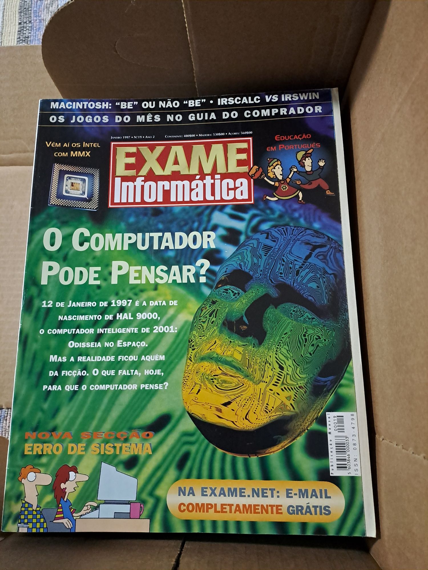 Revistas exame informática primeiros 40 exemplares