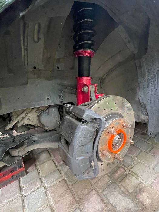 Койловеры MaXpeedingrods (красные) (Honda Civic 4D)