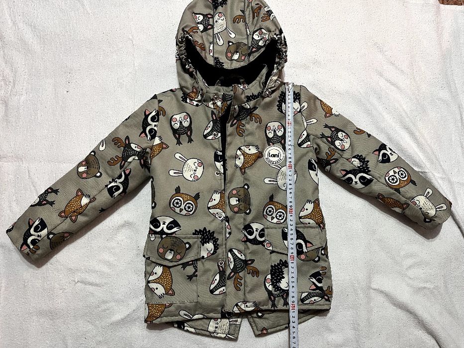 Зимовий комплект курточка і штани на хлопчика 110 розмір