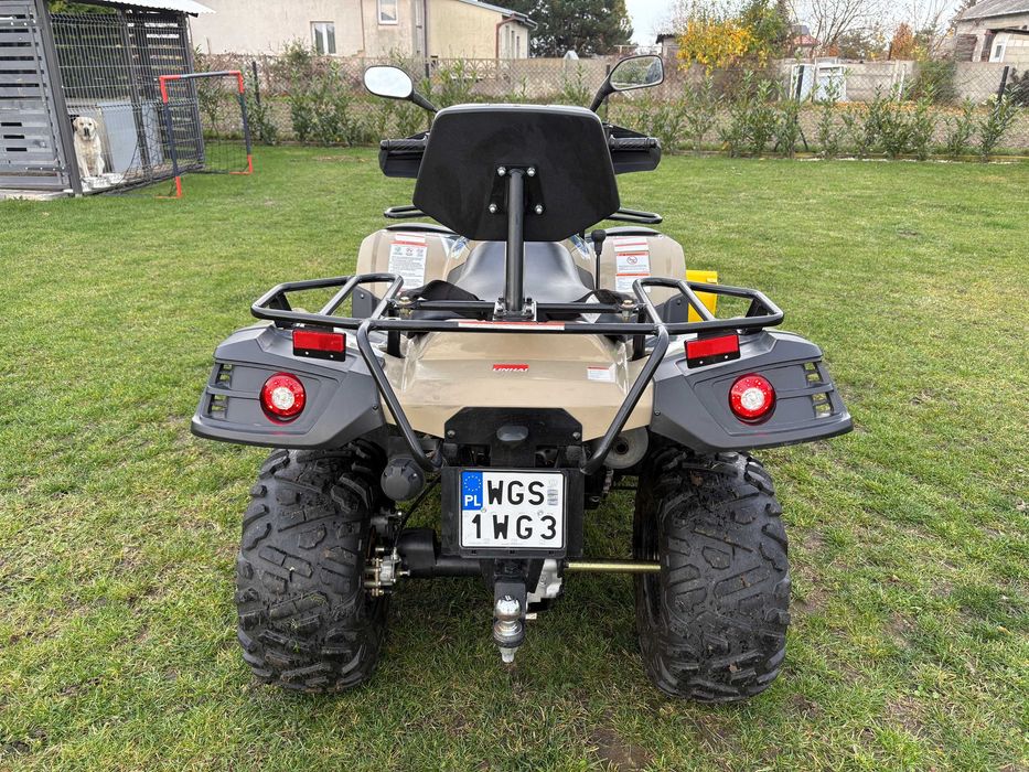 Quad Linhai 300 4x4 z pługiem do śniegu salon PL ciągnik rolniczy