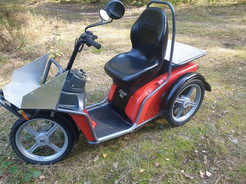 Trójkołowiec   Pojazd skuter elektryczny Kyburz DXP 50km/h  hak 200kg