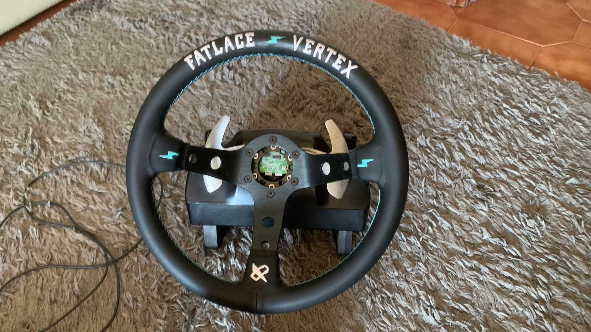 Logitech g27 com volante VERTEX FATLACE
