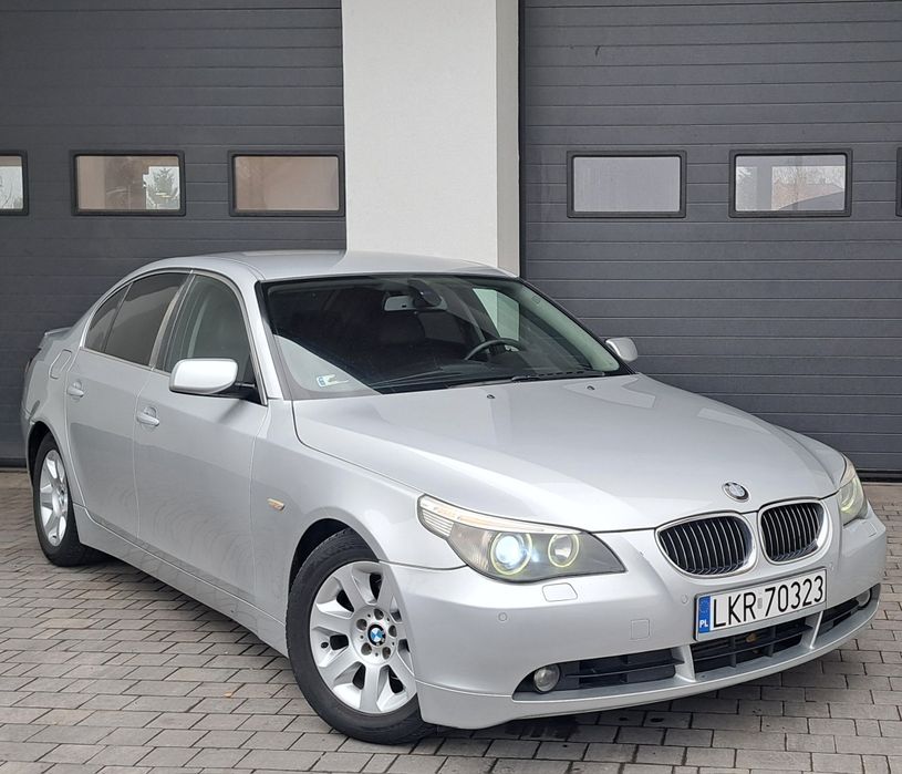 Bmw E60 2004r 2.5d manual 177KM diesel skora zamiana