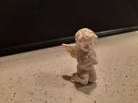 Aniołek gipsowy figurka ozdobna, 5,5 cm, stan idealny