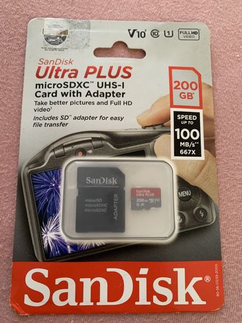 Karta pamieci Sandisk microSD, 200GB