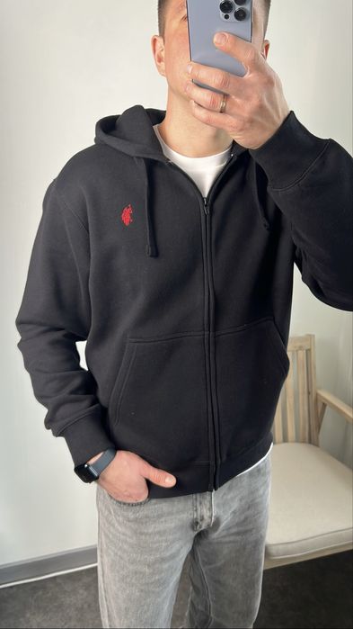 Оригінал ! Zip худі US POLO A.S.S.N