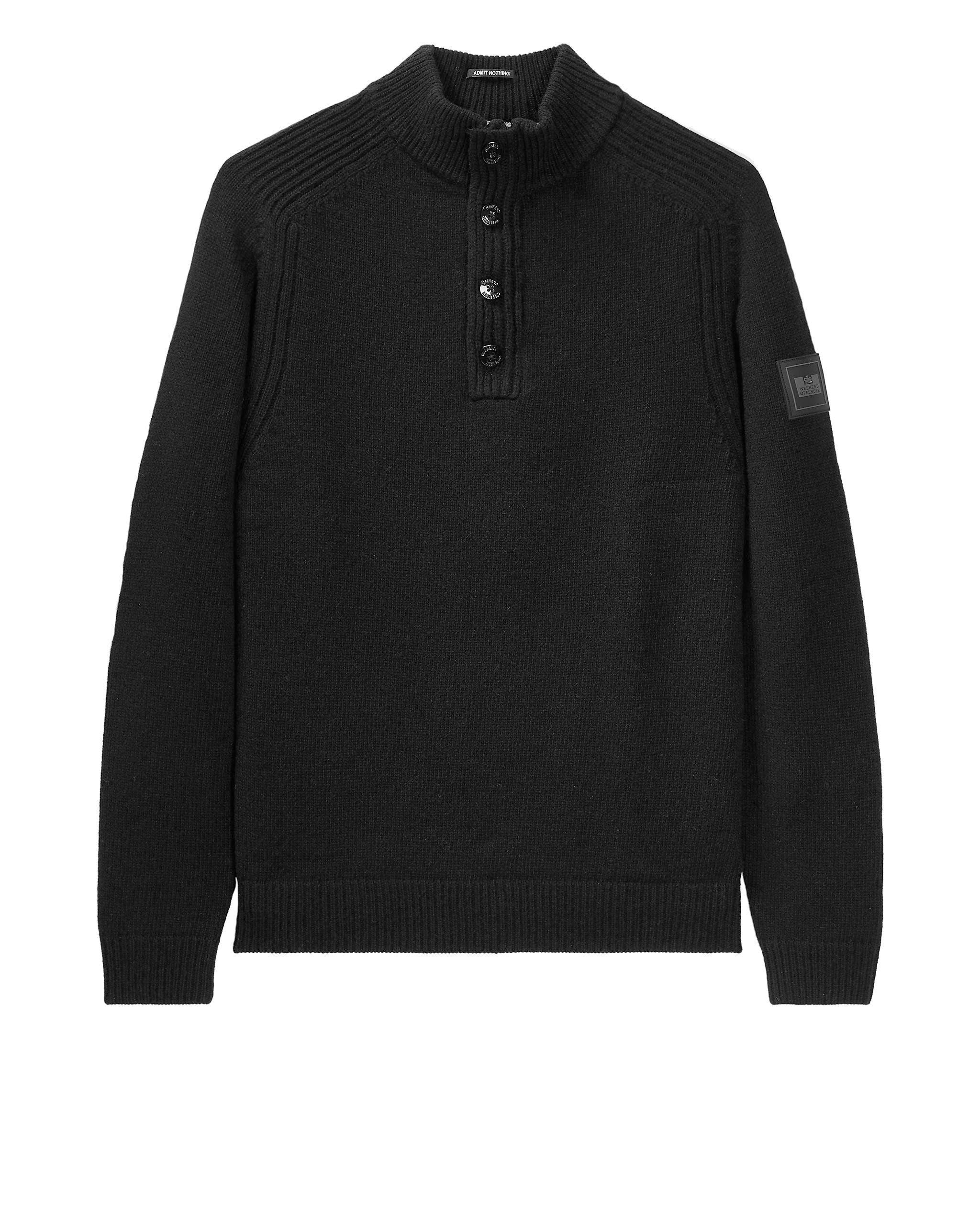 Weekend offender свитер мужской шерстяной чёрный XXL