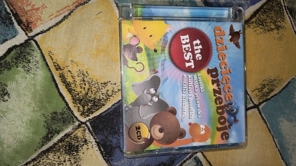 2x Płyta z piosenkami dla dzieci + gratis
