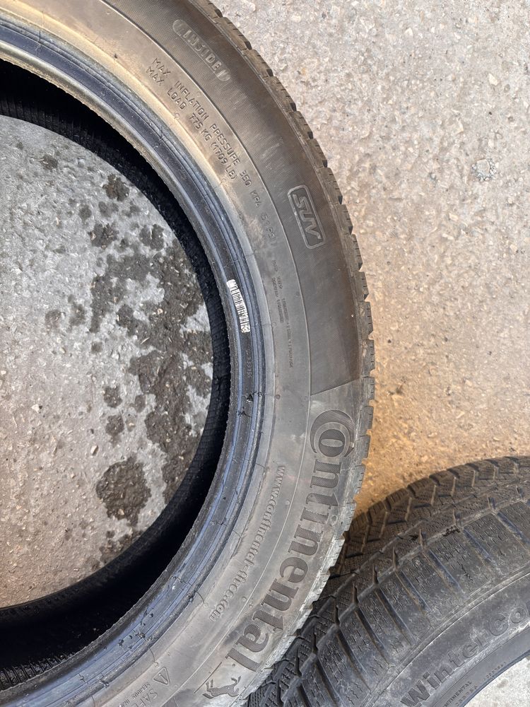 Opony zimowe  Continental 225/55/19 WinterContact TS850P 2016r