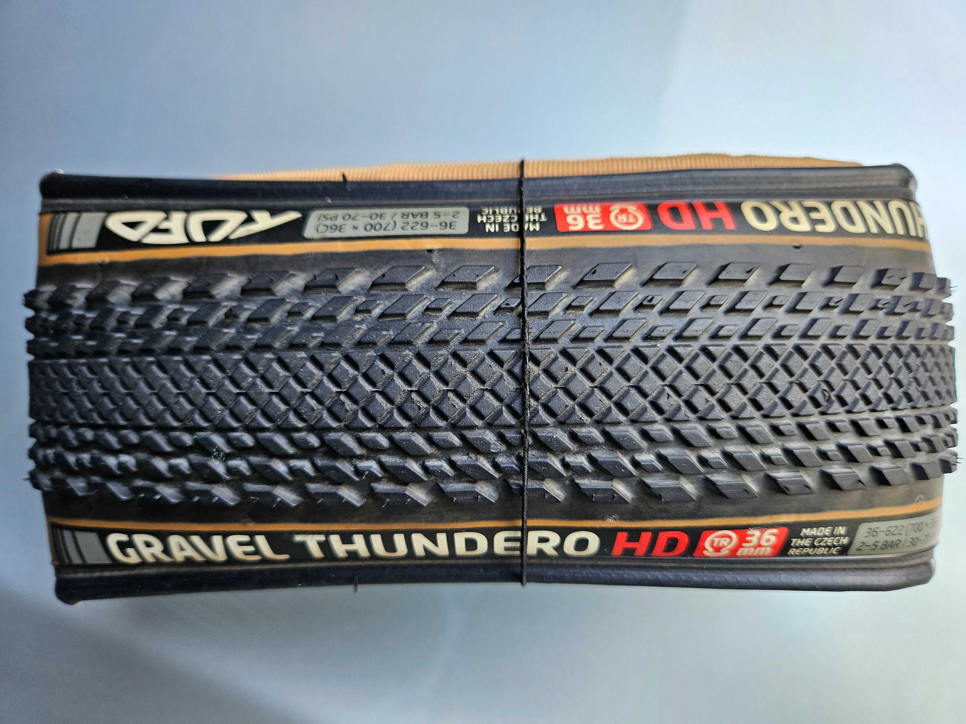 Opony zwijane TUFO Thundero HD 700 x 36C 36-622 Gravel - 2 szt.