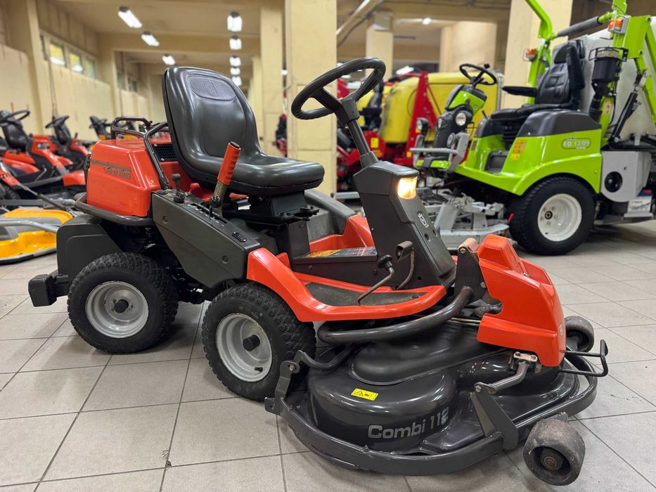 Traktorek Rider Husqvarna PR 18 4X4 KAWASAKI Agregat 112 WSPOMAGANIE
