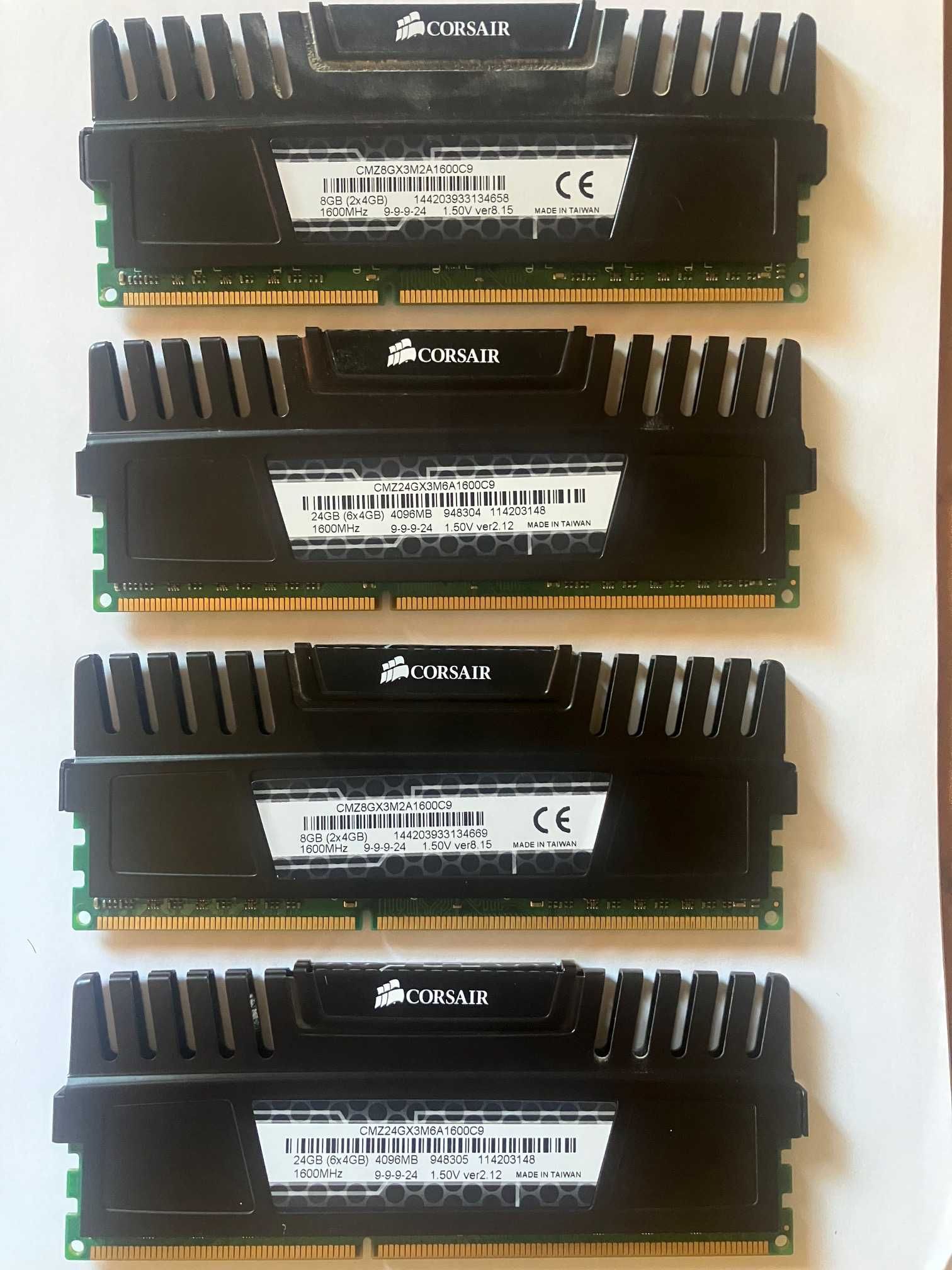 Kit 16Gb Memória DDR3 1600 Corsair