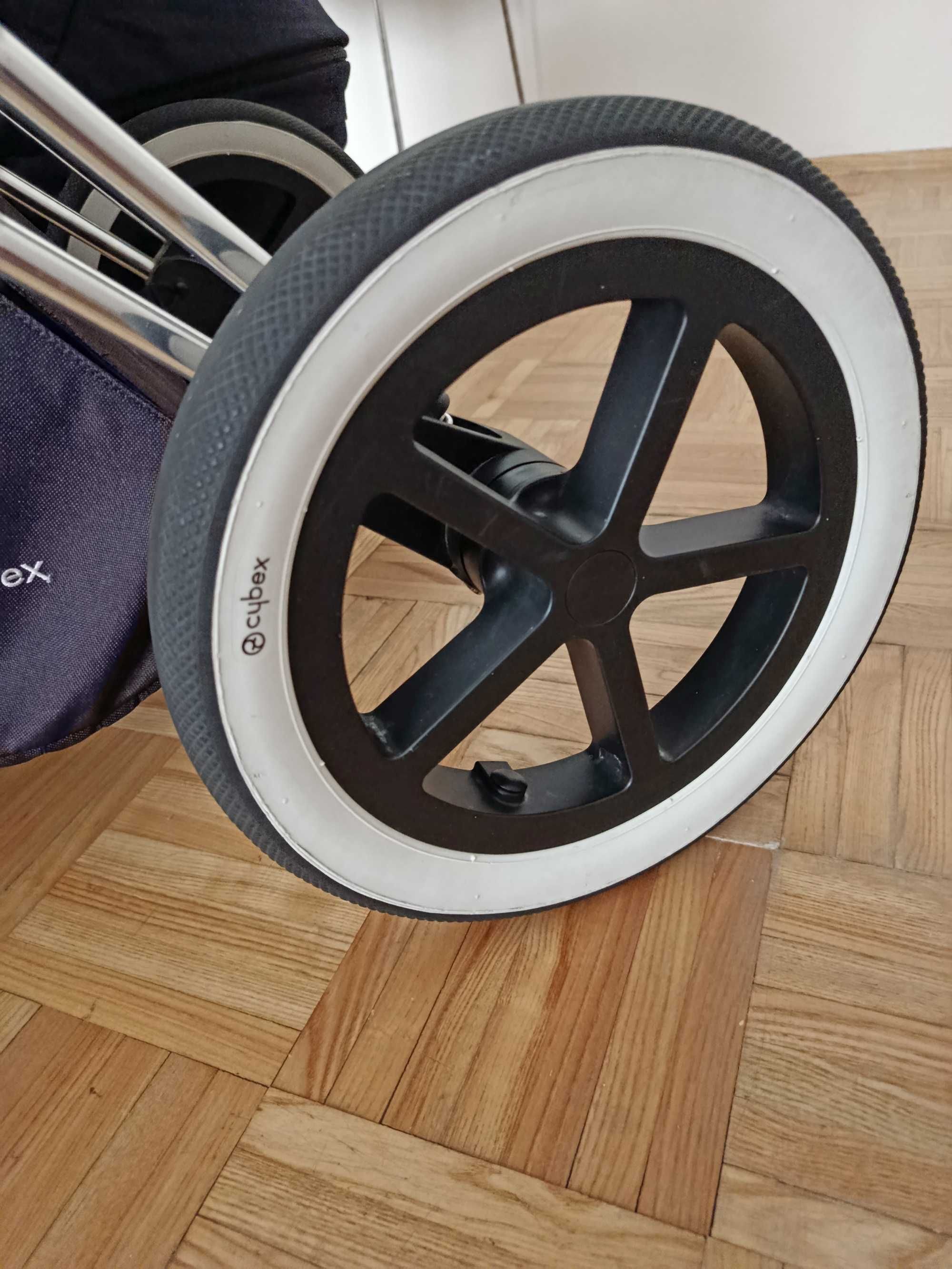 Cybex Priam granatowy gondola plus spacerówka