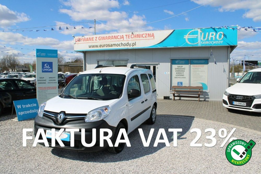 Renault Kangoo 1.5dCI F-Vat Salon Polska Gwarancja