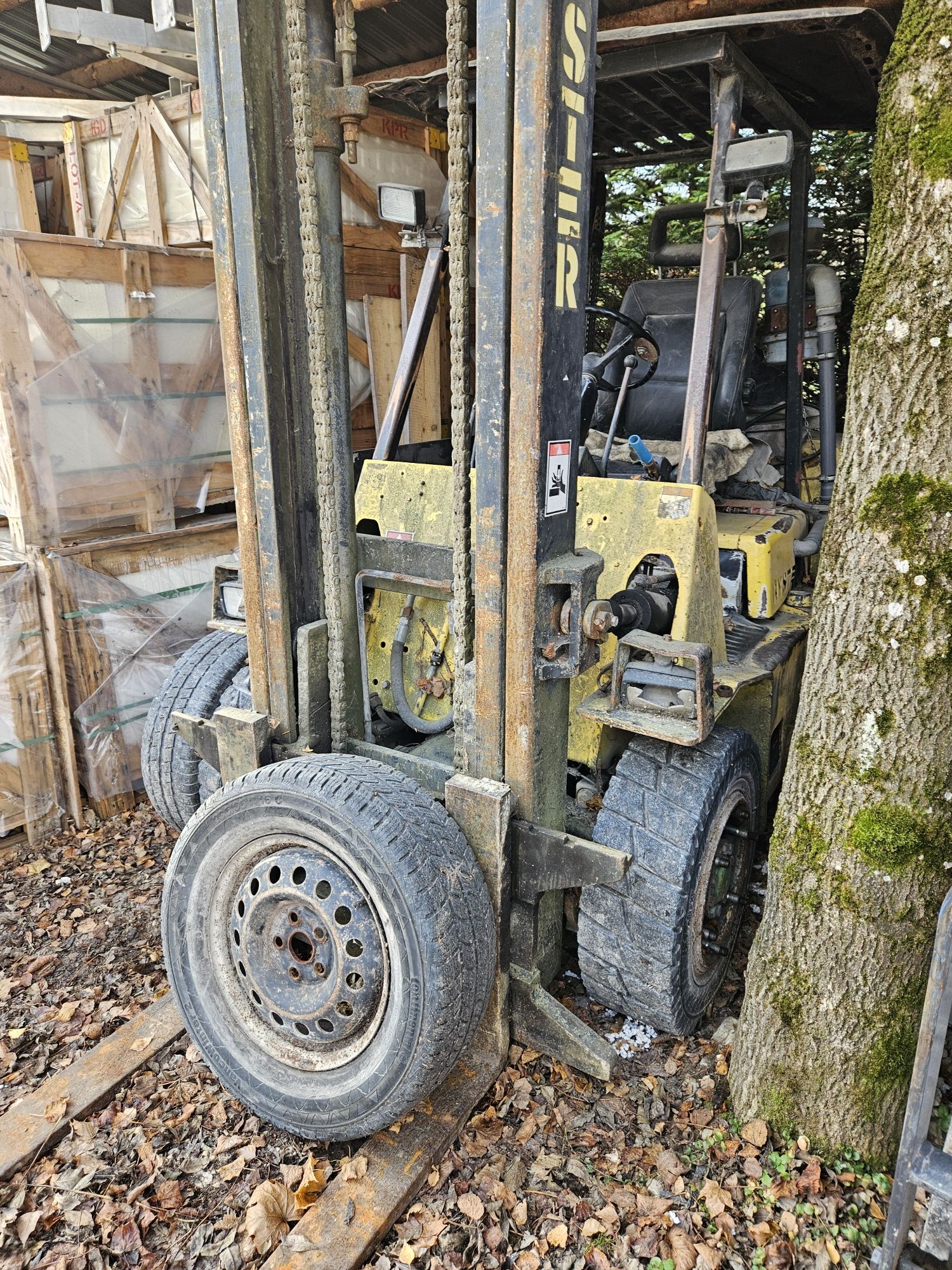 Wózek widłowy hyster