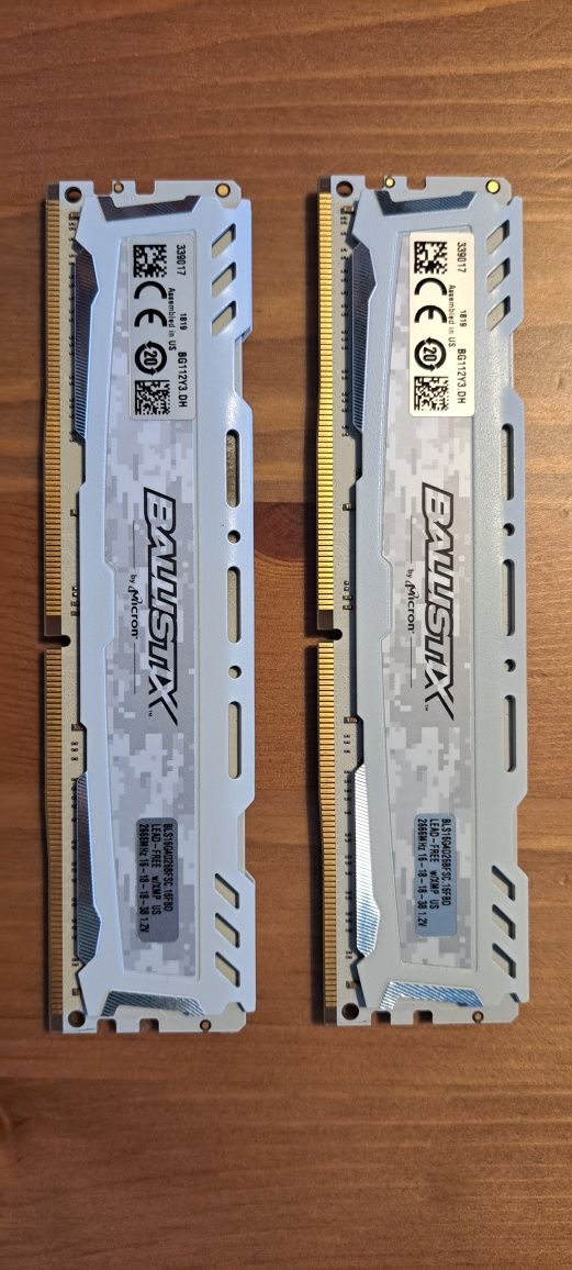 RAM Crucial Ballistic Sport 32Gb kit(2x16Gb) DDR 4