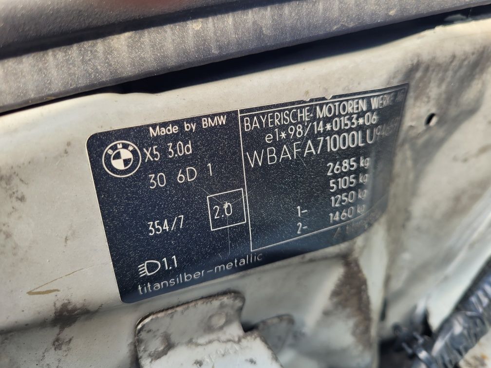 Bmw x5 3.0 184km