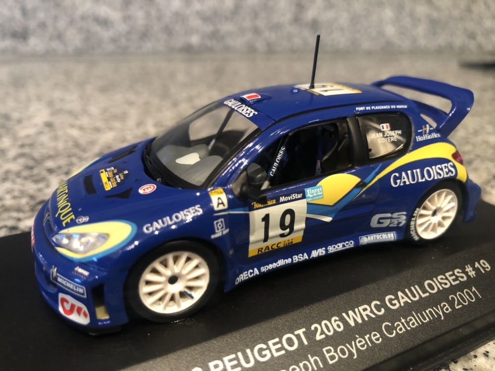 Peugeot 206 WRC Gauloises #19 skala 1:43