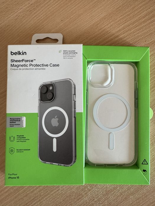 Продам нові оригінальні чохли Belkin на Iphone 15