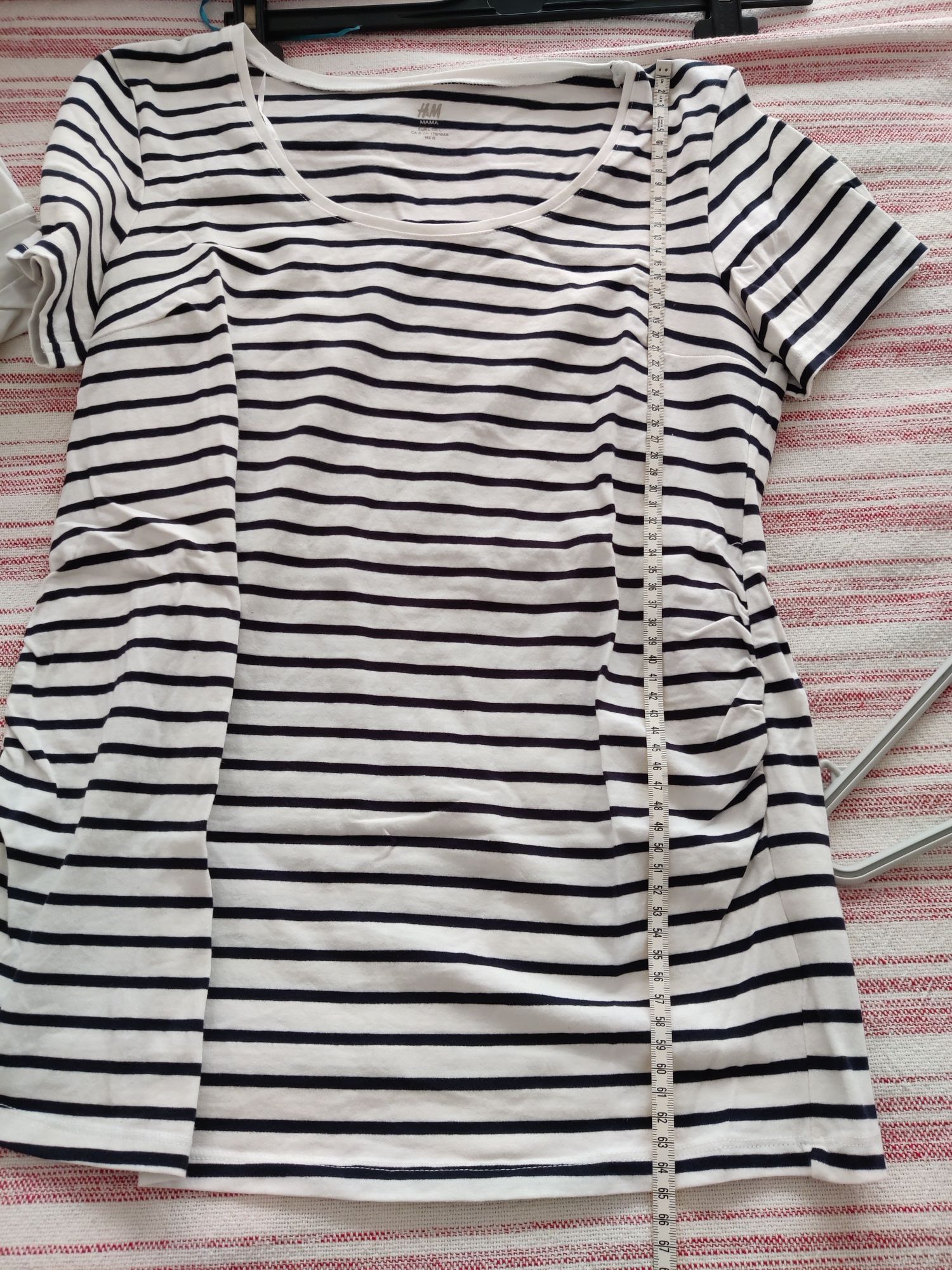 T-shirt manga curta, Nova, maternidade, H&M, 40
