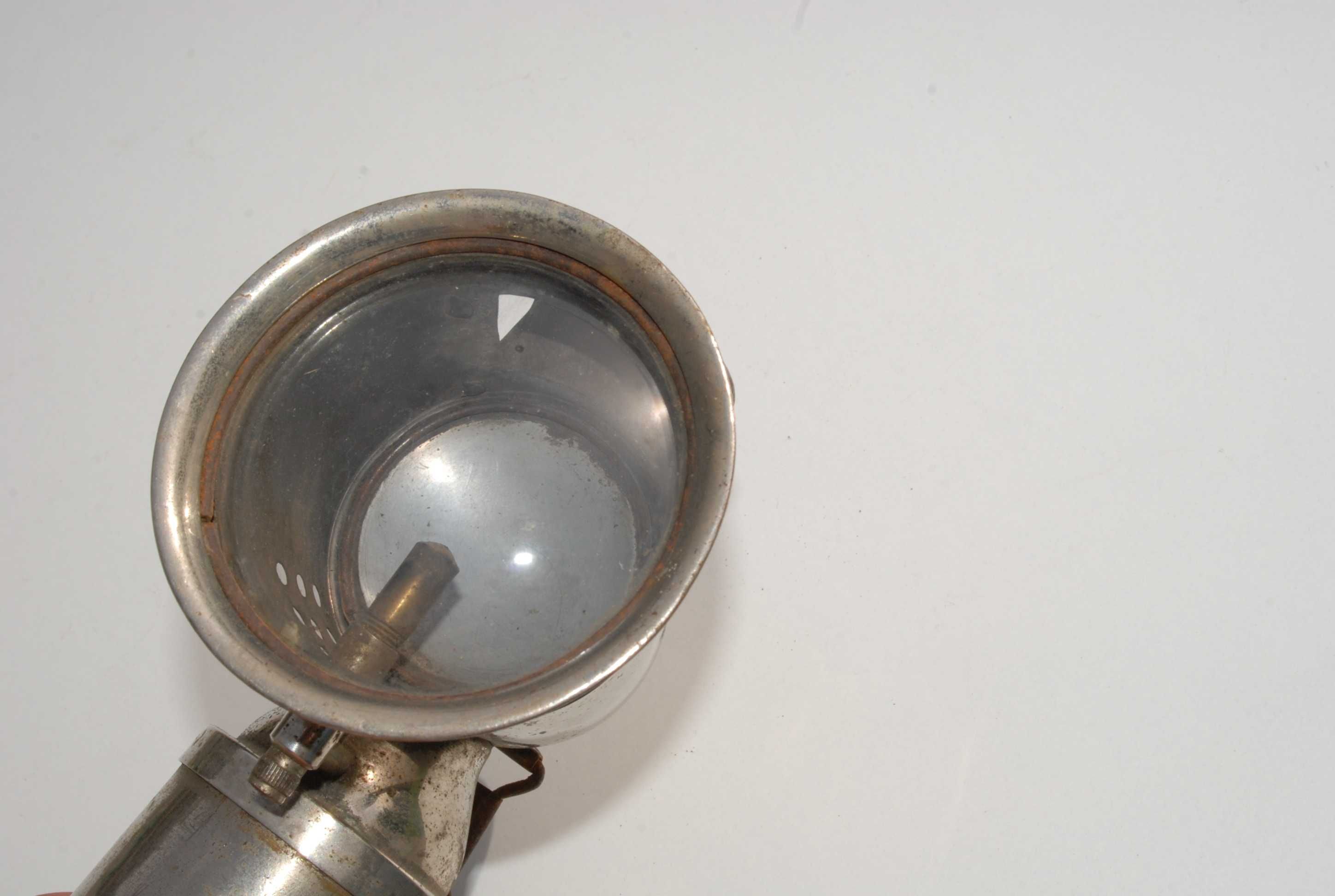 Stara lampa lampka karbidowa do roweru antyk