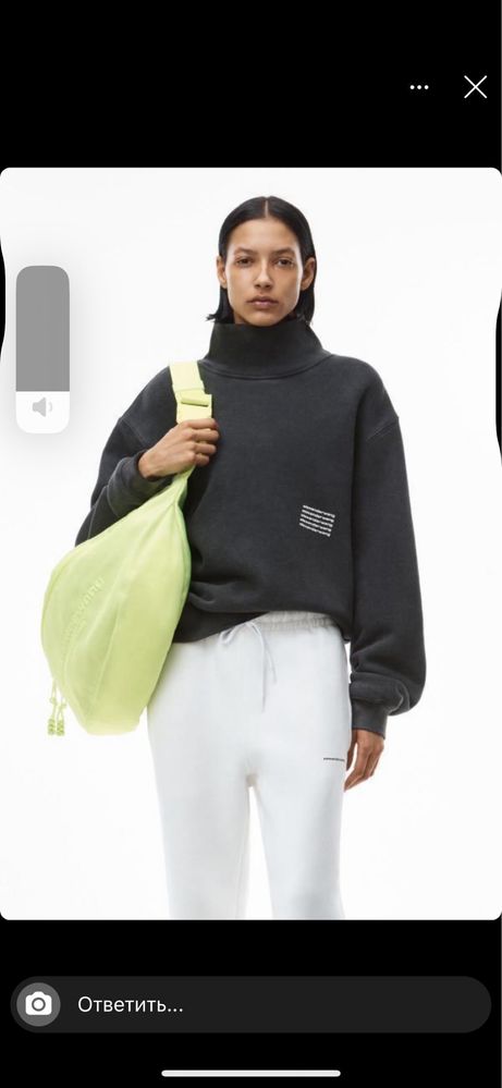 Свитшет alexander wang