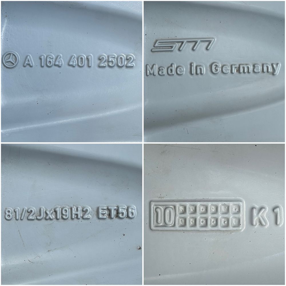 A1644012502 оригінальні диски Mercedes GL X164 ML W164 R малий пробіг