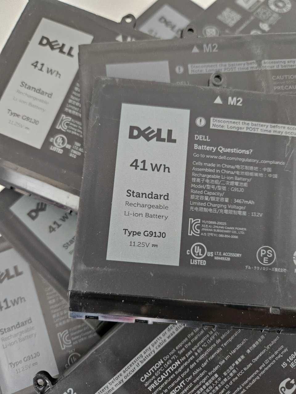 Батарея АКБ DELL Latitude 3420 3520 G91J0 11.25V 41Wh