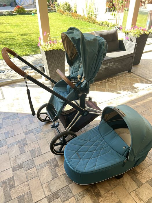 Коляска Cybex Priam 2 в 1 Mountain Blue