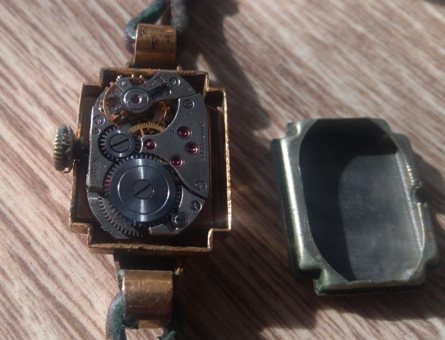 stary zegarek mechaniczny Roamer lata 50, damka