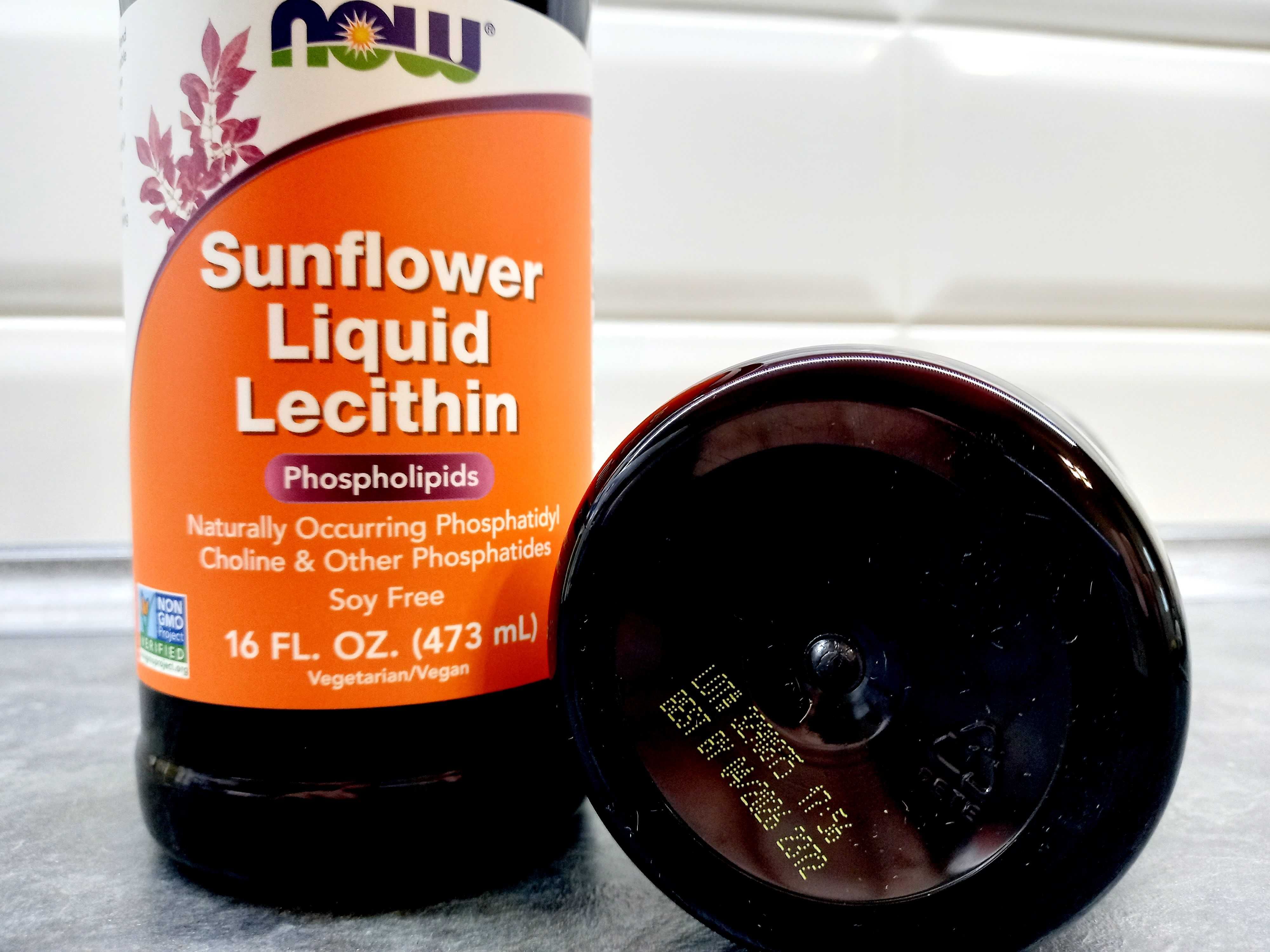 Now Foods, Sunflower Liquid Lecithin (473 мл) лецитин из подсолнечника