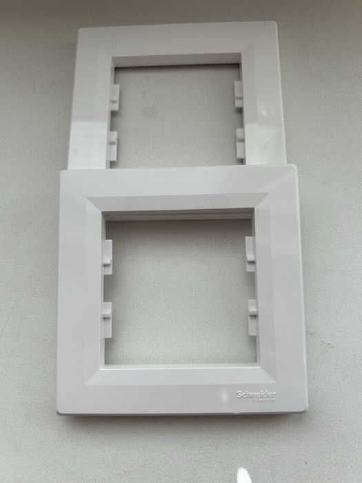 Рамка Asfora Schneider Electric, біла