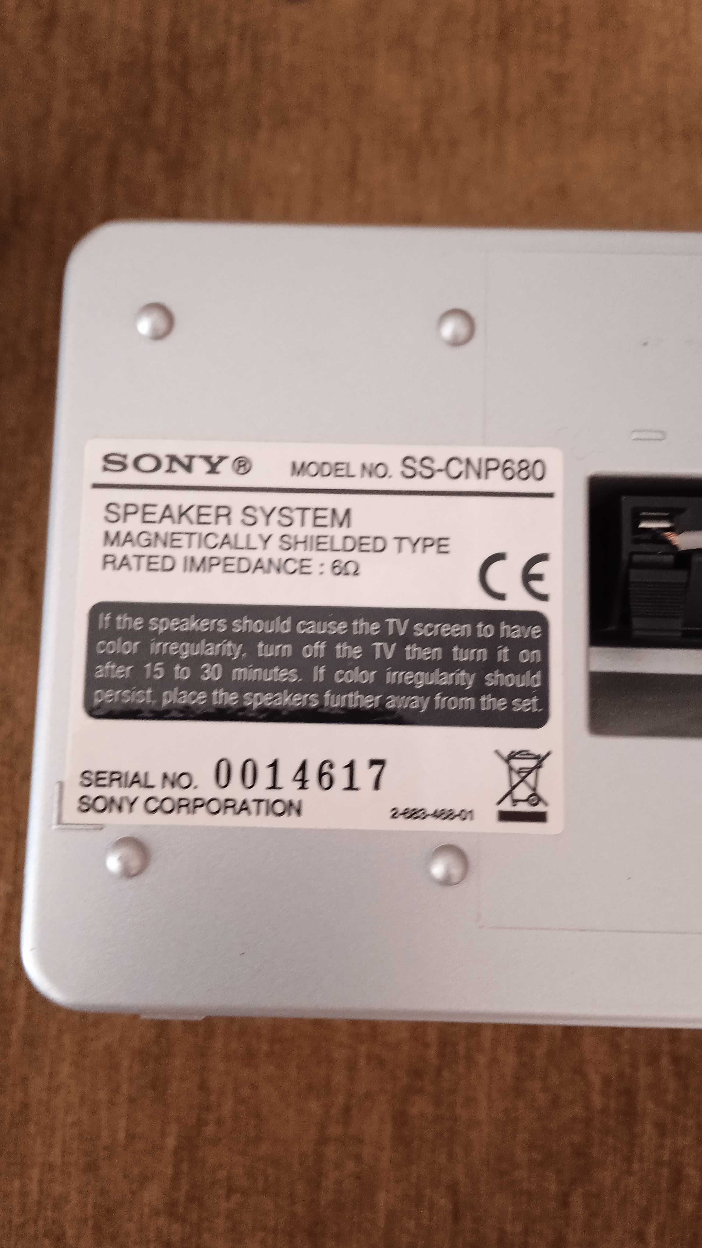 Głośniki Sony w dobrym stanie