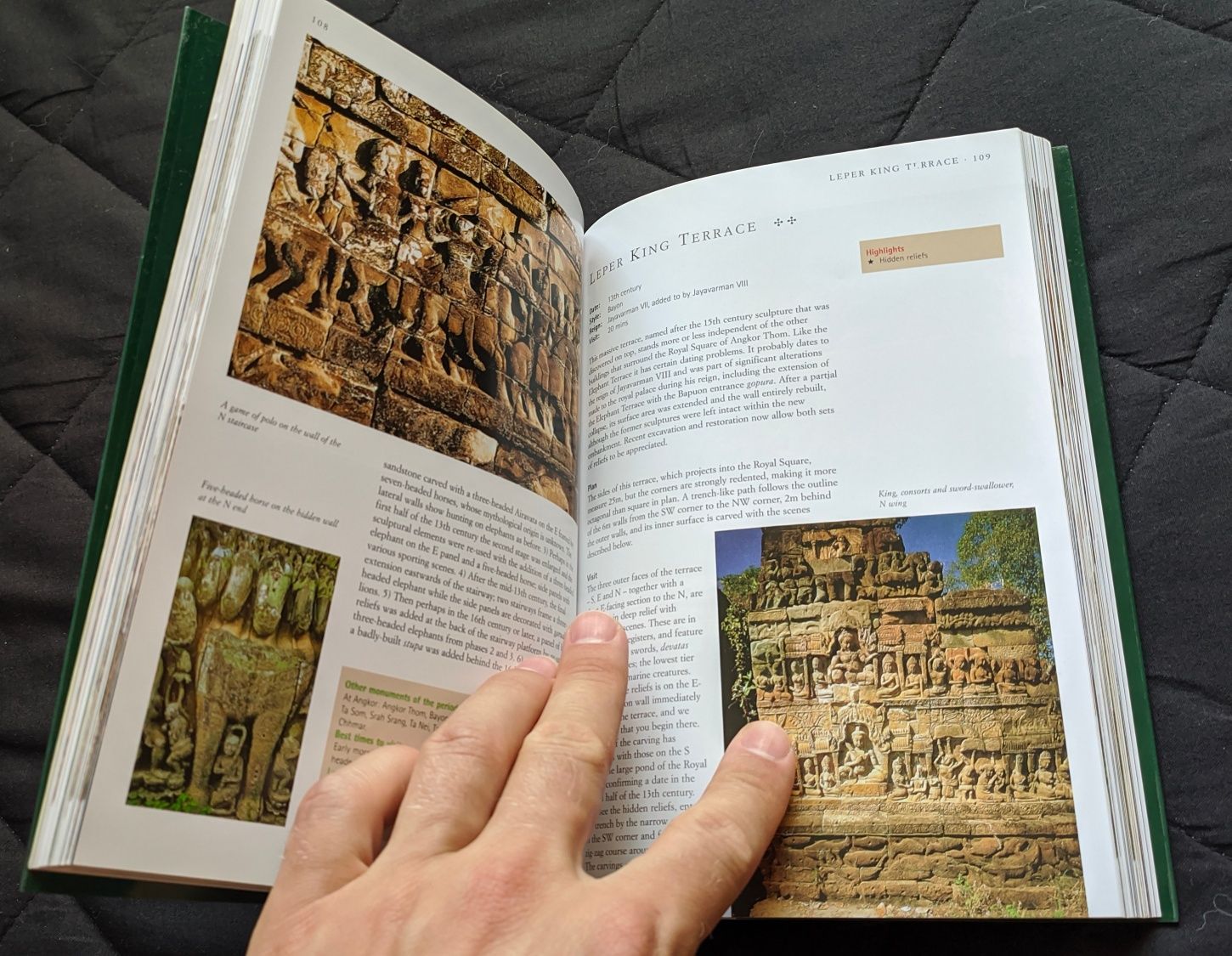 Książka album ze zdjęciami Starożytny Angkor Books Guides