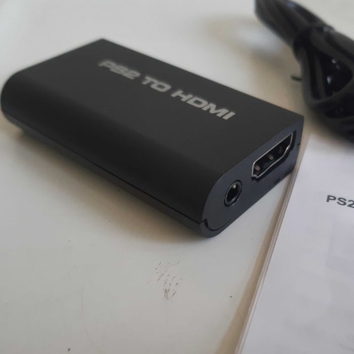 Adaptador Conversor PS2 to HDMi Novo - 480i 480p 576i
