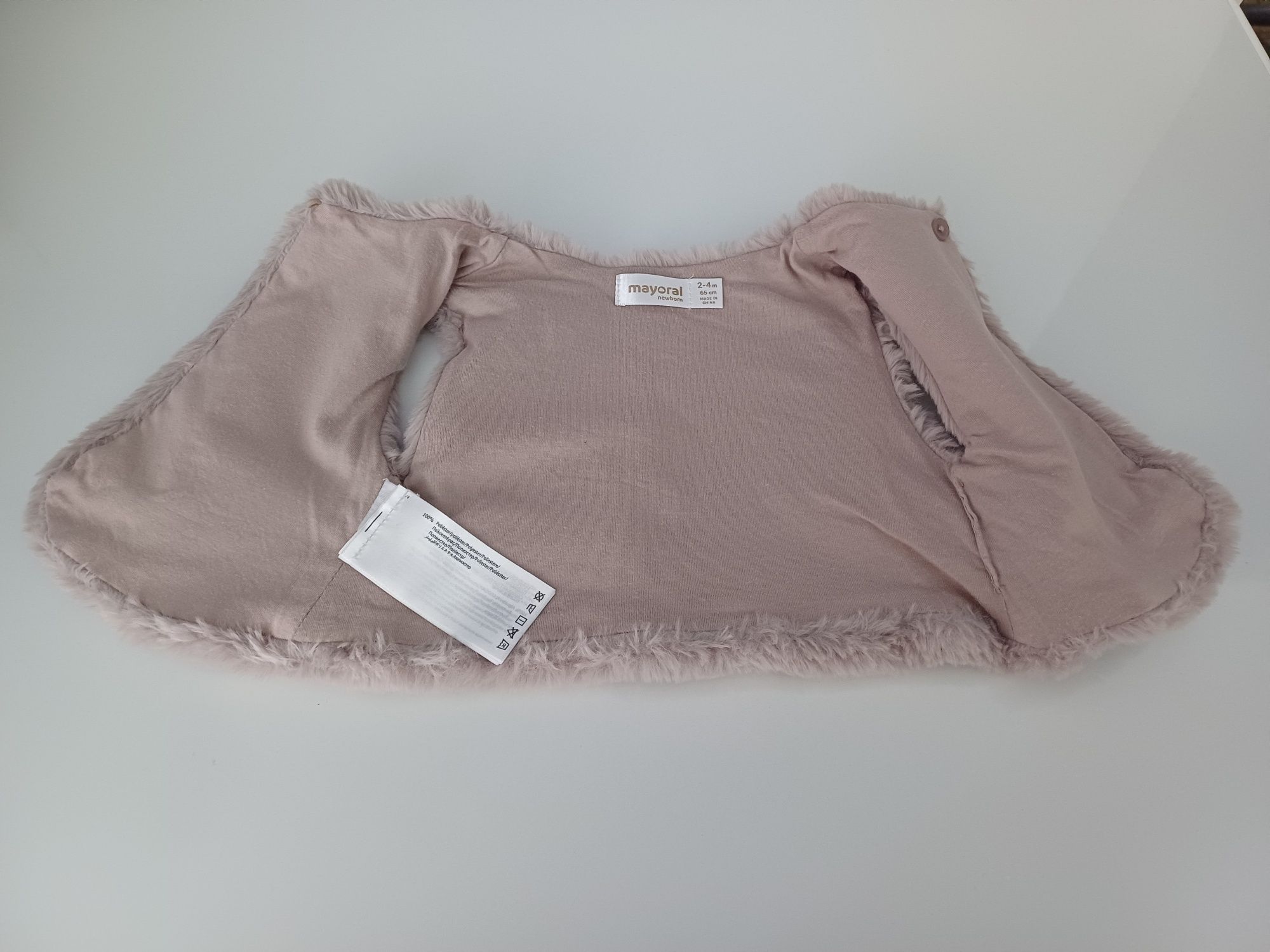 Sukienka Mayoral 2-4m futerko Komplet
