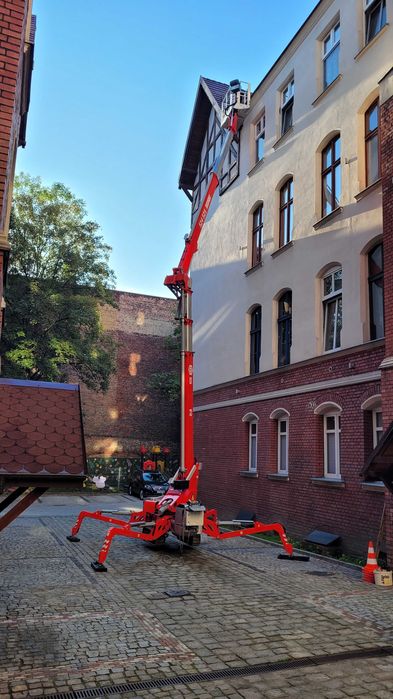 Najem wynajem Zwyżka Leo23gt Podnośnik 23m , szer.100cm wys.200cm