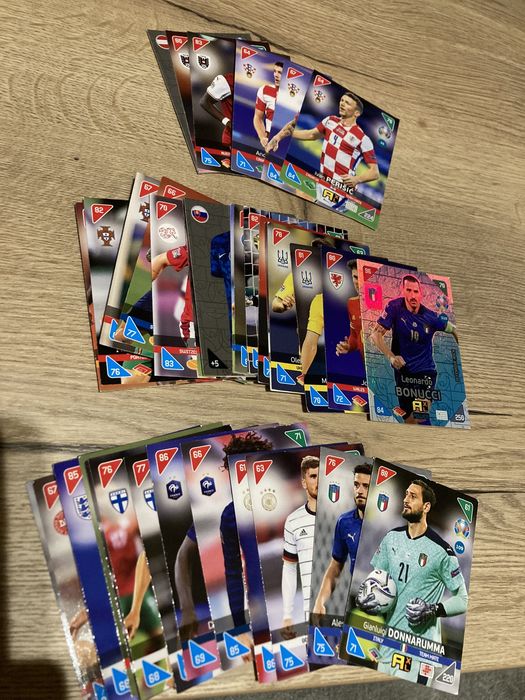 karty piłkarskie PANINI FIFA 2020 i euro 2020