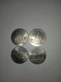 Монети 5 рублів срср 4 шт.